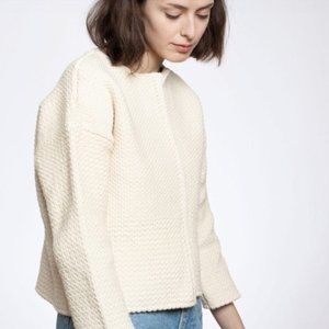 Babaa No4 Cardigan in Natural One Size